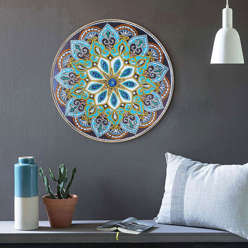 5D Circular Special Shaped Partial Drill Diamond Painting DIY Craft (R8337)