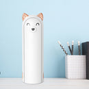 Mini Personal Cooling Handheld Fan Portable Foldable Rechargeable (White)