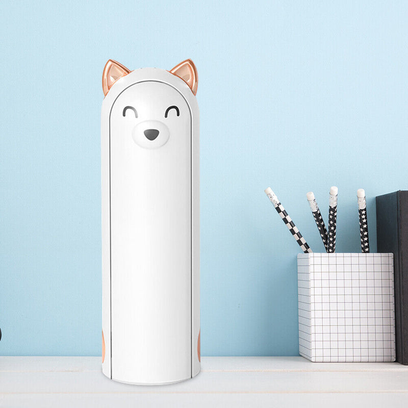 Mini Personal Cooling Handheld Fan Portable Foldable Rechargeable (White)