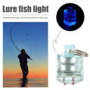 Mini LED Fishing Lure Light Water Triggered Underwater Bait Lamp (Blue) Newly