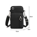 Portable Coin Purse Fashion Casual Wrist Bag for Outdoor Sports Running Fitness