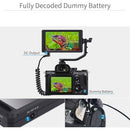 Camera Power Adapters NP-FW50 for Sony A7 Battery Dummy Battery for Sony A6400