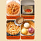 50*2 Air Fryer Paper Liner Steaming Oven Baking Oil Paper Mats (20x4.5cm)