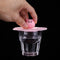 Torx Silicone Cup Cover Heatproof Reusable Cartoon Tea Lid (Pink Pig Head)