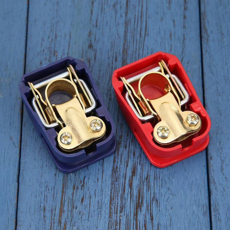 Universal 1 Pair 12V Quick Release Battery Terminals Clamps for Car Caravan