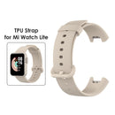 TPU Smart Watch Band Strap for Mi Watch Lite/Redmi Watch (Ivory White)