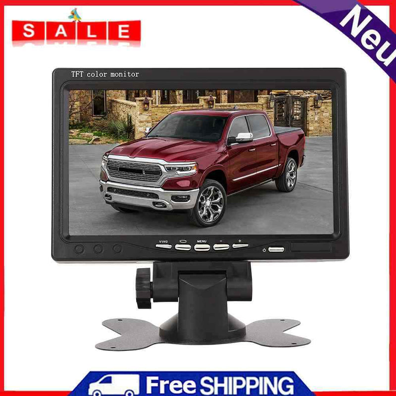 12V 7"" Car Monitor TFT LCD Display for Auto Rear View Home Security Camera