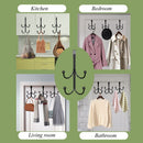 Type Free Punching Door Hooks Robe Hooks Storage Hanger Shower Hook Towel Rack
