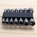 14pc Power Nut Driver Drill Bit Set Sea Metric Socket Screw 1/4