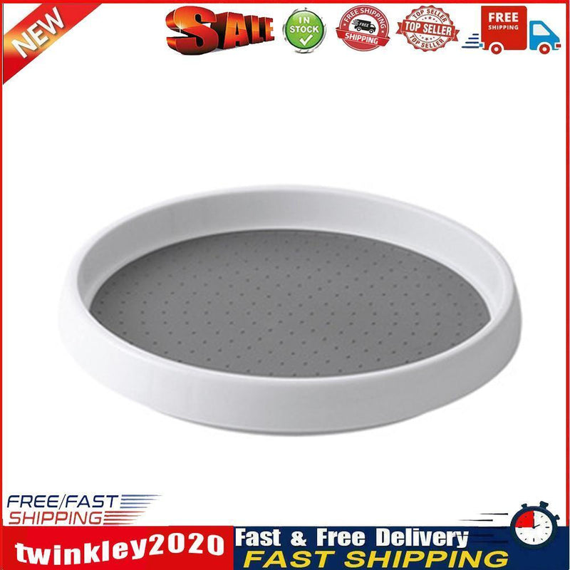 25.5cm Condiment Rotating Storage Tray Portable Spice Salt Sugar Can Shelf Newly