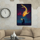 5D Diamond Painting Craft Embroidery DIY Lucky Fish Cross Stitch Needlework Set