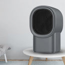 500W Electric Heater Mini Desktop Warmer Machine for Home Office (Grey EU) Newly