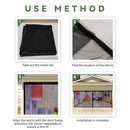 Seamless Garage Door Curtain Mosquito Net Anti Fly Insect Screen Summer Sup