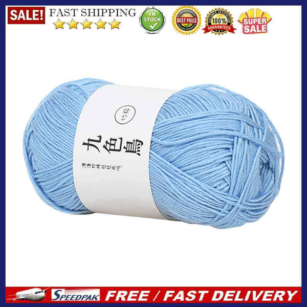 Tencel Bamboo Cotton Rope Knitting Twine Thread Yarn Cord for Baby Scarf Swea