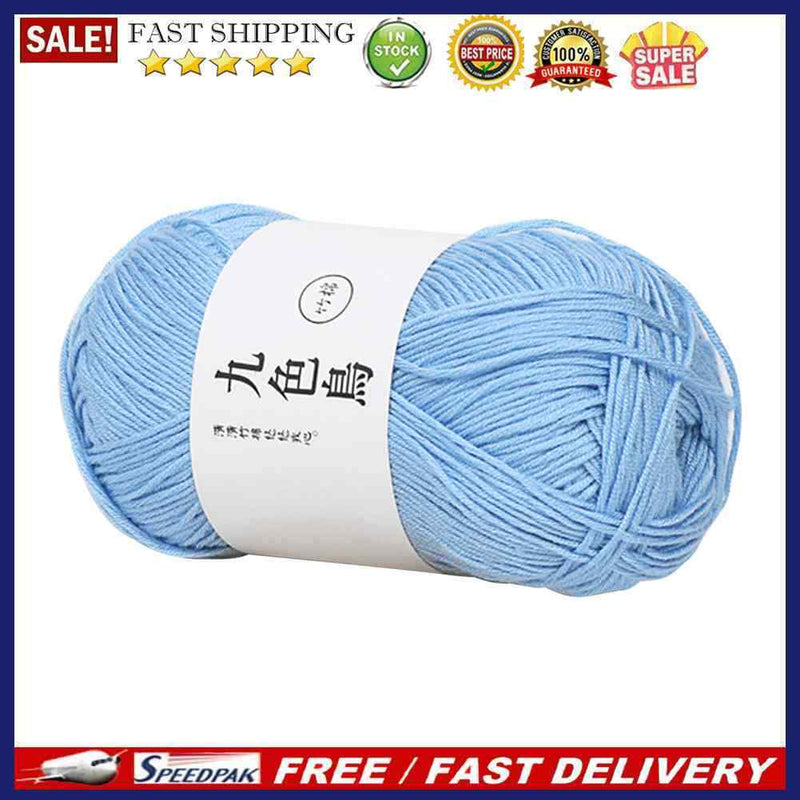 Tencel Bamboo Cotton Rope Knitting Twine Thread Yarn Cord for Baby Scarf Swea
