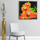 Pumpkin Monster Diamond Painting Kits Full Round Drill 40x40cm 24 Color (V2