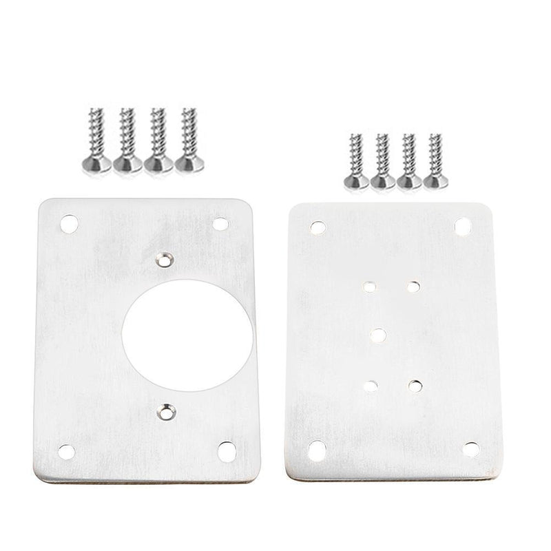 Hinge Repair Plate for Cabinet Cupboard Furniture Repair Hardware Kit (B)