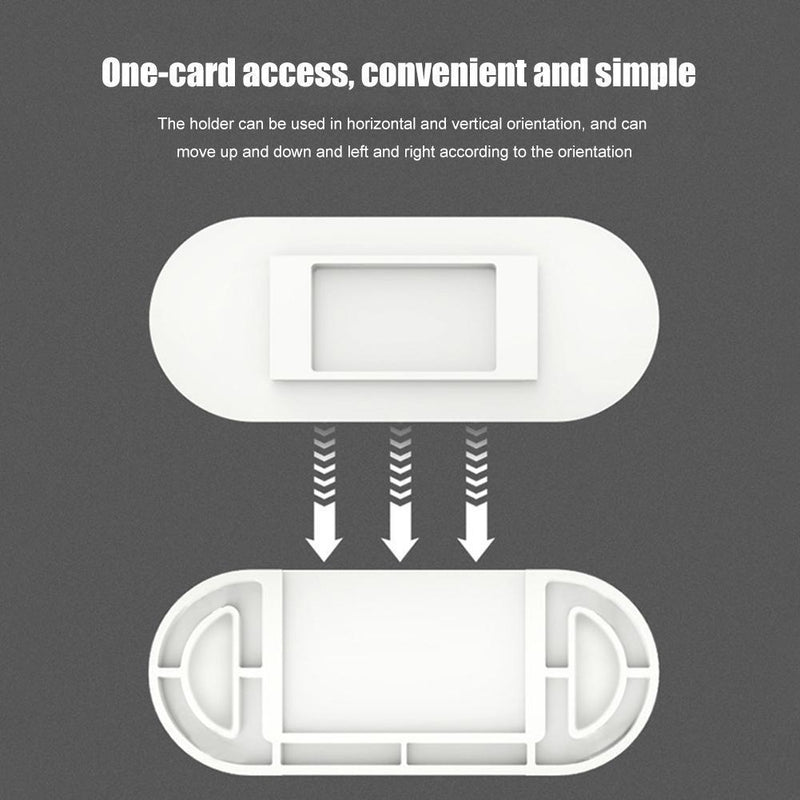 Punch-free Plug Fixer Self-Adhesive Socket Wire Organizer Power Strip Shelf