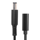 PD USB Type C Female to 7.4x5.0mm DC Jack Laptop Charger Adapter for DELL