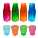 10pcs Disposable 30ml Glasses Cups Plastic Cup Neon Pa Bar Colourful CLLL Y4L8