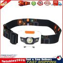 300LM Mini Super Bright Headlight R3 + 2 LED 4 mode white orange Newly