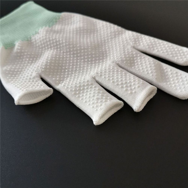 Driving Mittens Open/Half Fingers Anti-Slip Fishing Gloves Sun Protection