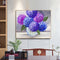 Colorful Flower Frameless Picture Oil Paint By Numbers Hand Painted Picture