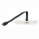 Type E to USB 3.1 Type C Front Panel Header Mainboard Expansion Cable Connector