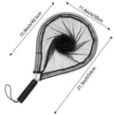 Alloy Mini Black Fishing Nets Outdoor Fish Tool Dip Net Fly Fishing Accessories