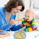 Kids Silicone Plate Baby Bowl with Suction Non-Slip BPA Free Dish (Green) Newly