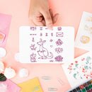 Silicone Seal Cutting Dies Handmade Mould Paper Card Ornaments for Scrapbook
