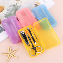 Hot Set Stainless Steel Beauty Pedicure Manicure Nail Clippers Cleaner Cuticle
