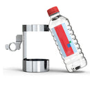 MTB Road Bicycle Bottle Holder Aluminum Alloy Bike Kettle Cup Rack (Sliver)