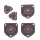 Rubber Conductive Adhesive Pad Repair Parts for PS4 Controller 9Pcs Set