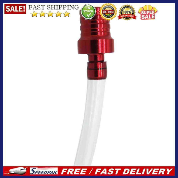 Motorcycle Gas Fuel Cap Valve Vent Breather Hose for ATV Dirt Bike(Red)