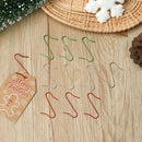 Steel Hooks Christmas Tree Hanging Christmas Ornament Hooks Xmas Tree Decoratio