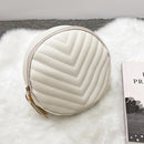 Fashion Women PU Leather Bag Shopping Bag Lady Small Zipper Travel Handbags