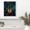 Frameless Oil Paint By Numbers Animal DIY Canvas Picture Craft Kit (B471)