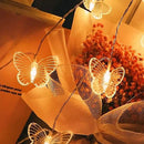 Butterfly Light Strings Home Bedroom Wedding Home Party Fairy Light (10LED)