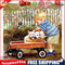 Frameless Oil Paint By Numbers Boy Car DIY Canvas Picture Craft for Home