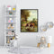 Frameless Painting By Numbers Kit Watering Cows DIY Drawing On Canvas Art Craft