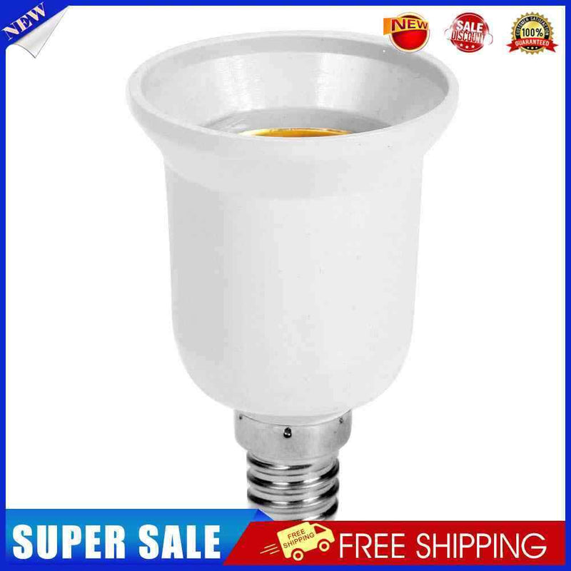 10pcs Light Adapter Screw Bulb Socket Lamp Holder Converter for E14 to E27