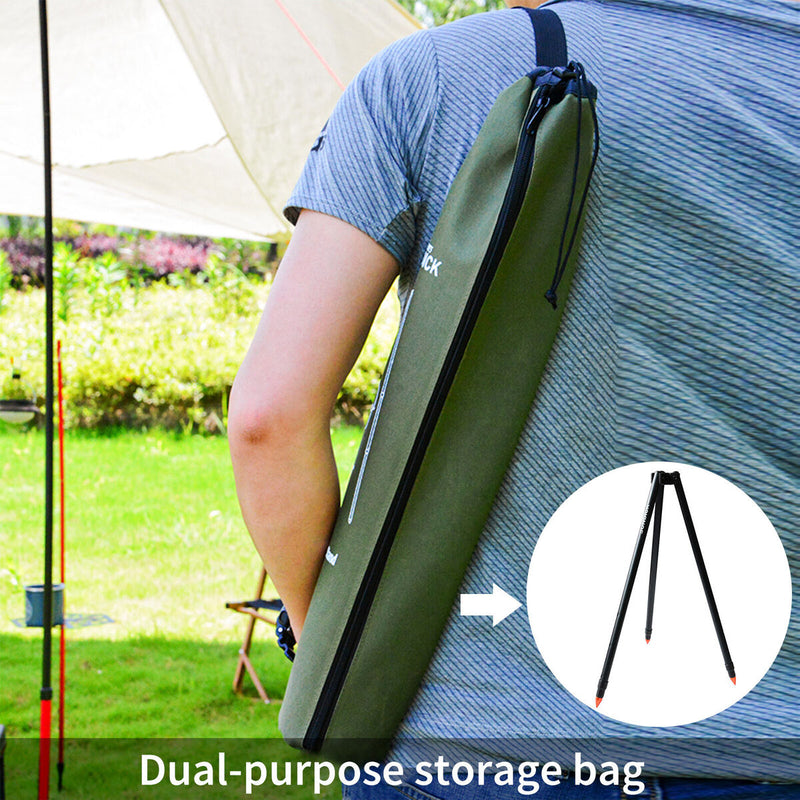 SUNDICK Campfire Tripod Outdoor Camping Cooker Hanger 3 Sections Adjustable