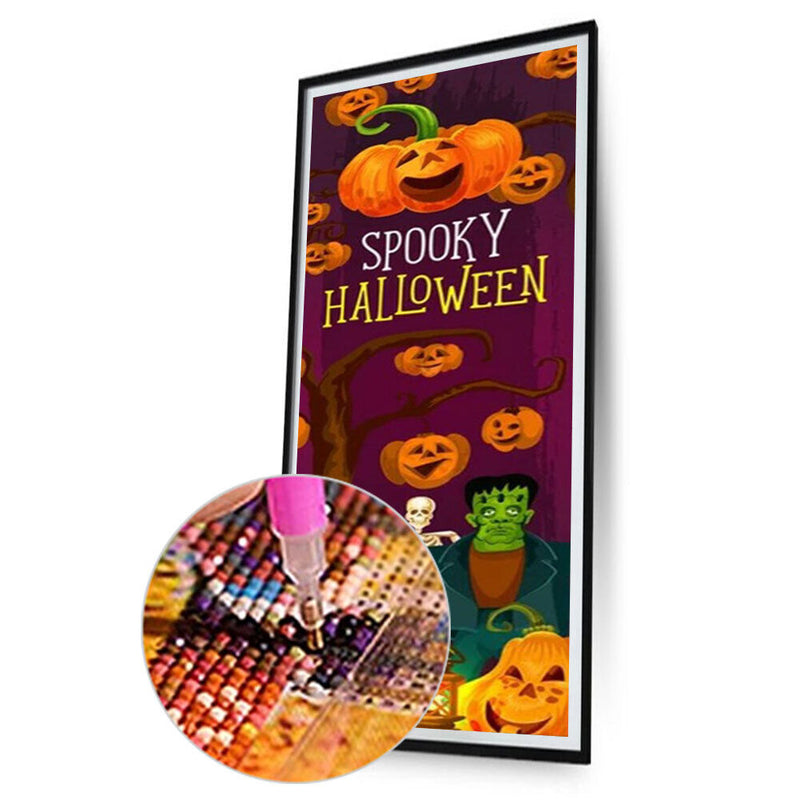 5D DIY Diamond Painting Kits Full Round Drill Halloween Mosaic Picture (Y639)