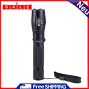 2000LM CREE LED XM-L T6 Zoomable LED Rechargeable Flashlight Lamp Light