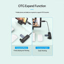 4 Port USB Hub ORICO FL01 USB 2.0 Splitter OTG Adapter PC Computer Accessories