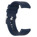 22mm Silicone Wrist Strap Band w/Buckle for Amazfit GTR 47mm (Dark Blue) Newly