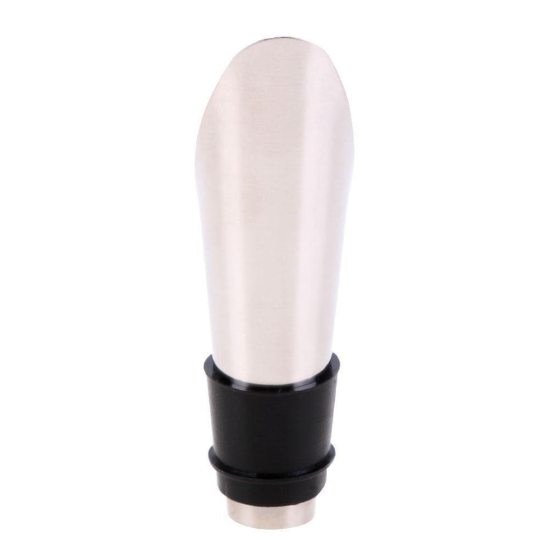 2 in 1 Stainless Steel Red Wine Stopper Pour Funnel Fresh Wine Stopper Tool