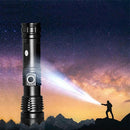 USB Rechargeable Super Bright Powerful Torch LED Super Bright Zoom Flashlight