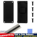 For Raspberry Pi Zero 2W Aluminum Shell Kit with Side Pin Header (Black) Newly